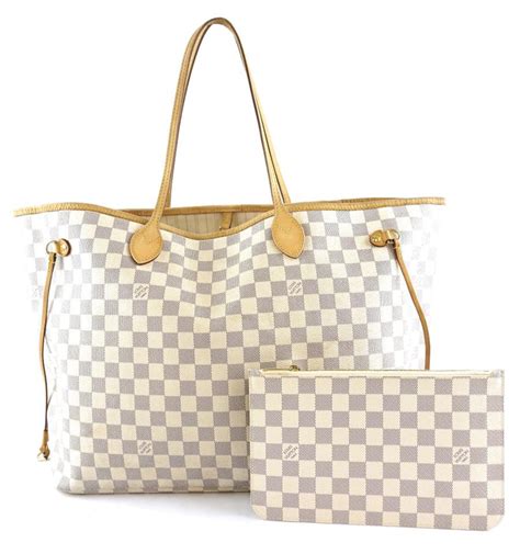 louis vuitton purse grey and white|Louis Vuitton original purse.